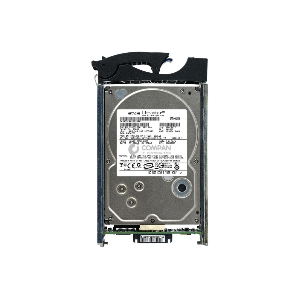 005048796 EMC HDD 750GB 7.2K SATA 3.5" LFF